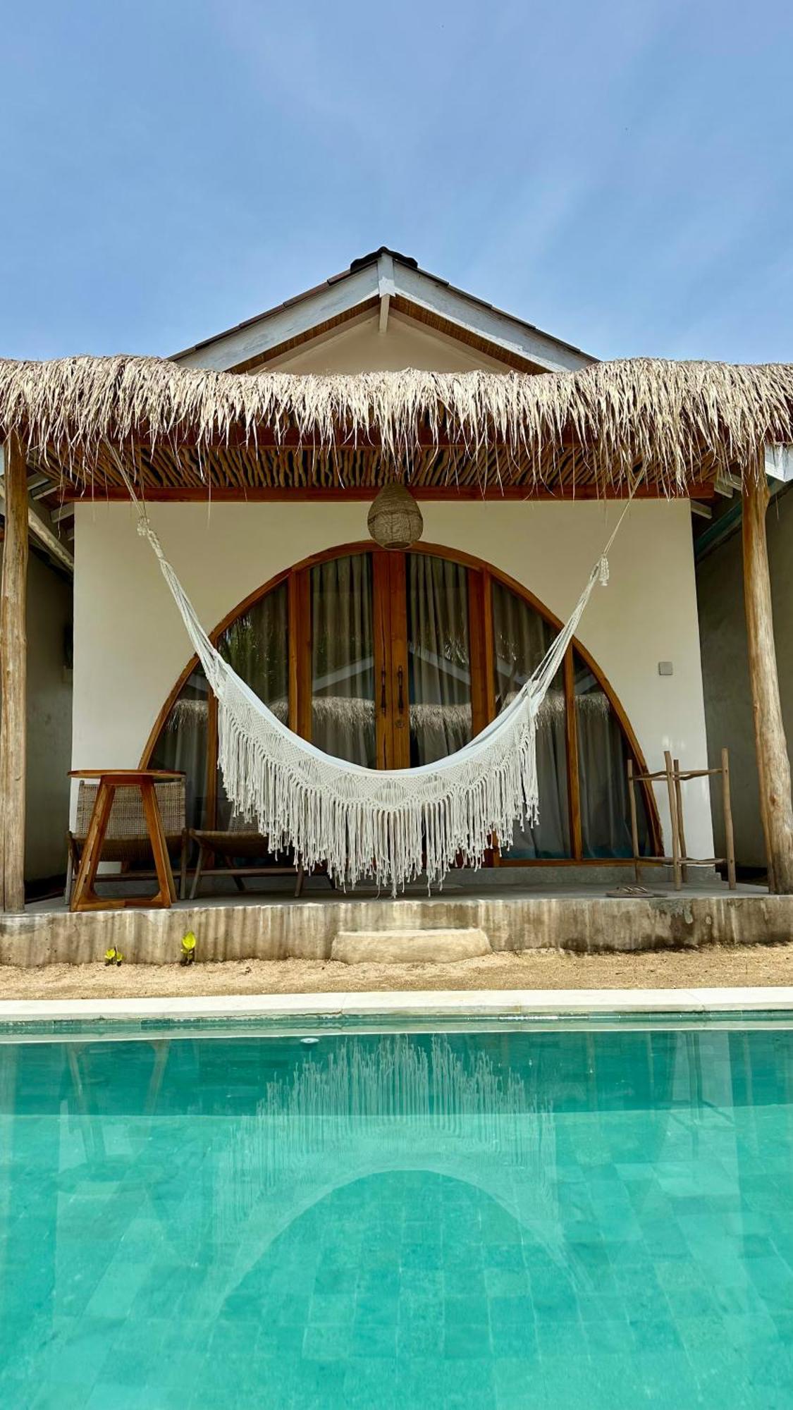 Rumah Canaria Bungalow Gili Trawangan Eksteriør billede