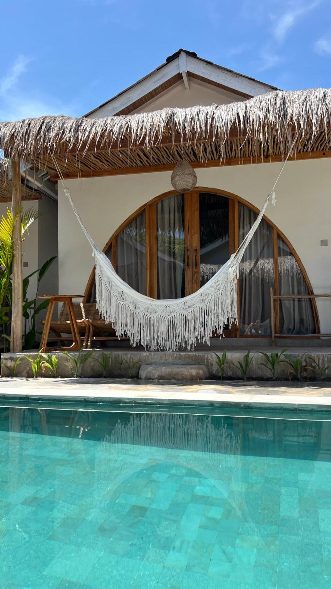 Rumah Canaria Bungalow Gili Trawangan Eksteriør billede