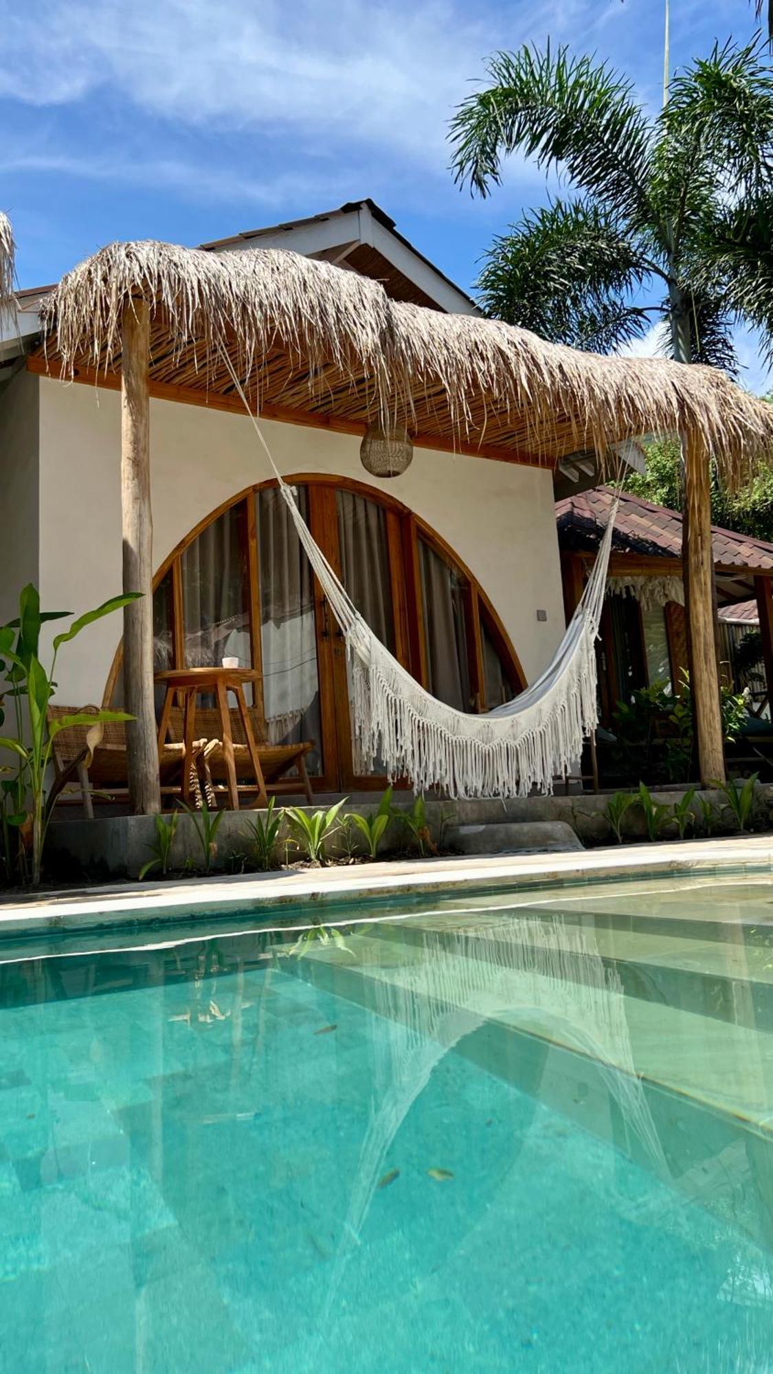 Rumah Canaria Bungalow Gili Trawangan Eksteriør billede